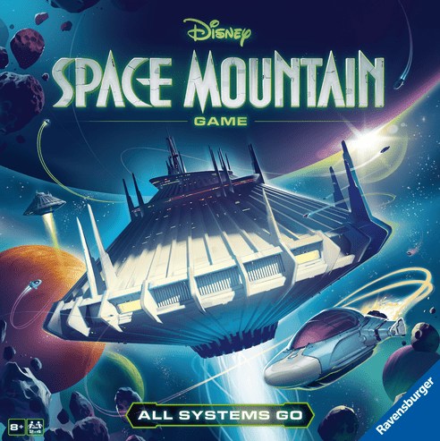Disney Space Mountain Game: All Systems Go box