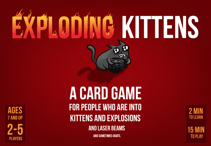 Exploding Kittens box